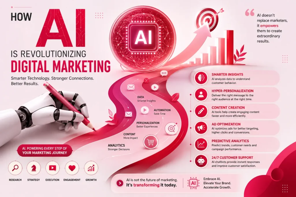 How AI is revolutionizing Digital Marketing
