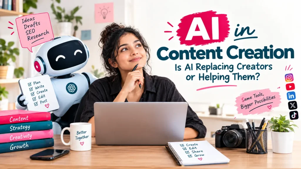 AI in Content Creation: Is It Replacing Creators or Helping Them?